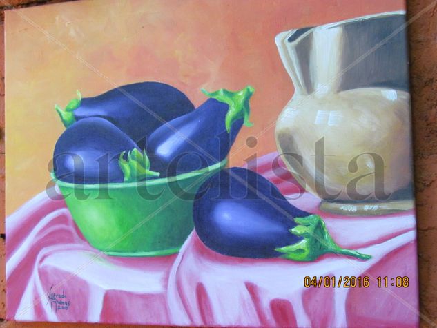 BERENGENAS Acrylic Canvas Still Life Paintings