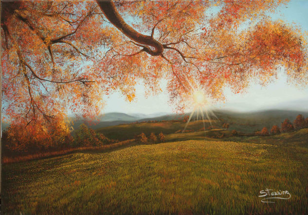 Atardecer Oil Canvas Landscaping