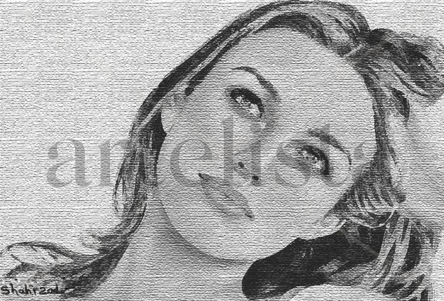 HOPE,DRAWING BY SHAHRZAD RANJI Pencil