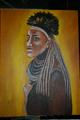 Africana Acrylic Canvas Portrait