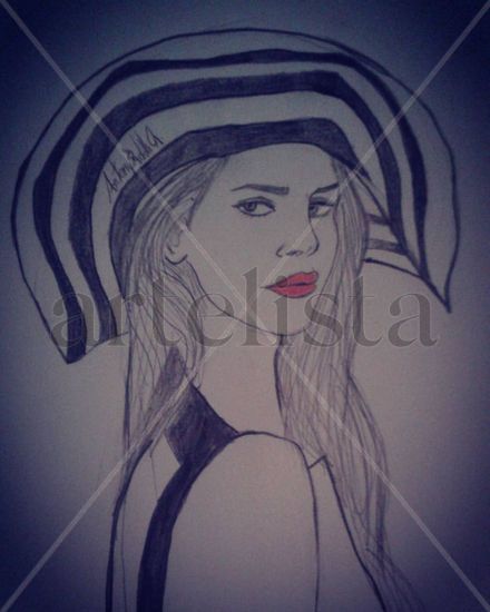 Lana del Rey Pencil