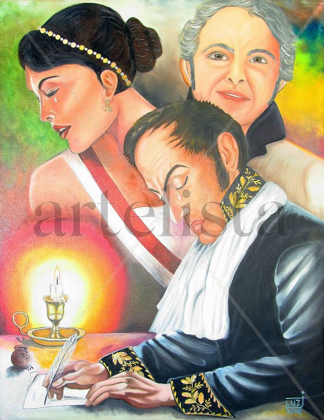 Mi Bella y Buena Manuela De la serie Cartas del Libertador