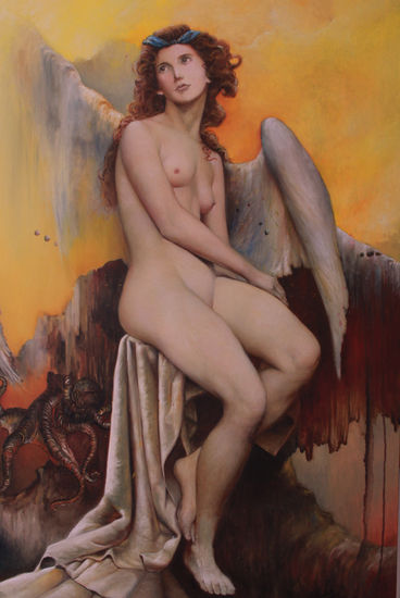 La Dama de Copenhague Oil Canvas Nude Paintings