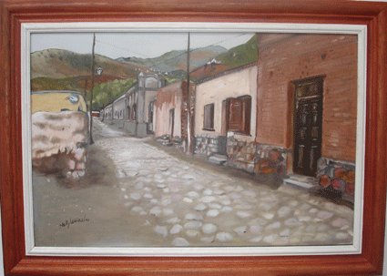 Tumbaya, Quebrada de Humahuaca, Jujuy Oil Canvas Landscaping