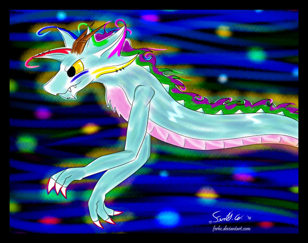 Colour dragon 