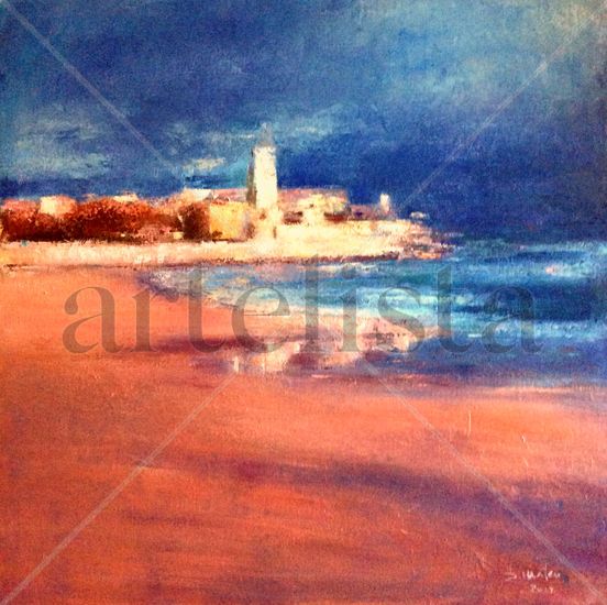 Gijon Oil Canvas Landscaping