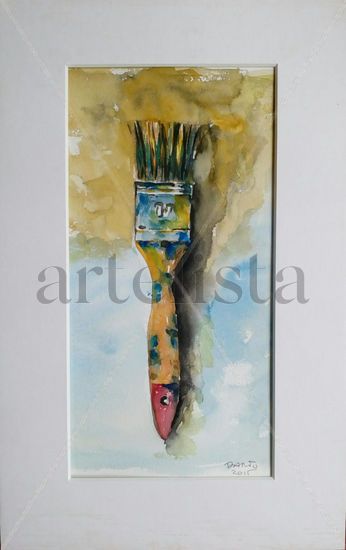 Brocha Watercolour Card Still Life Paintings