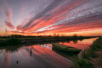 Atardecer en la...