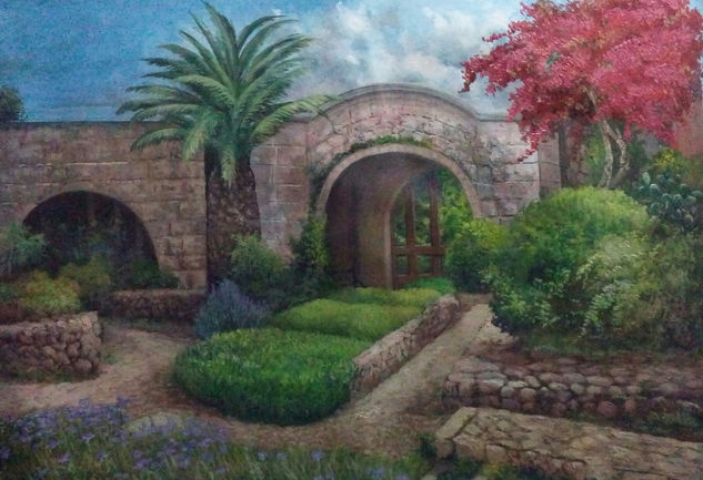 Malta Acrylic Canvas Landscaping