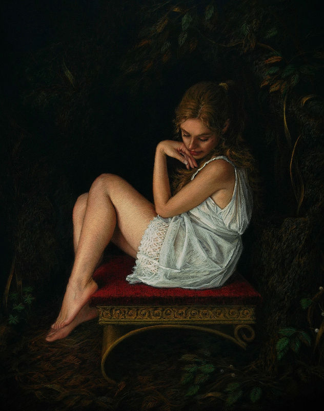 "PTELEA, NINFA DEL OLMO". Ángel de Cáceres García, 2016-