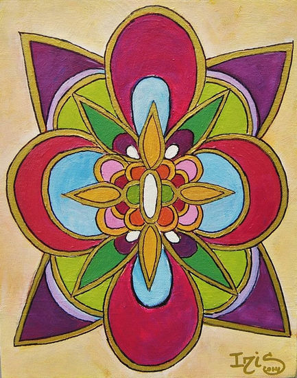 Mandala Acrylic Canvas Others