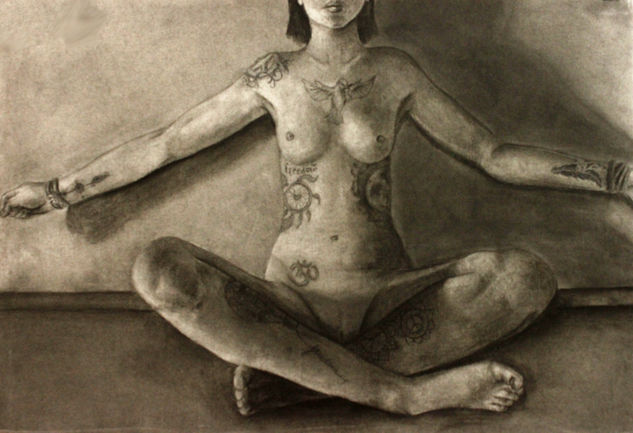 Ilustrar el mundo Charcoal