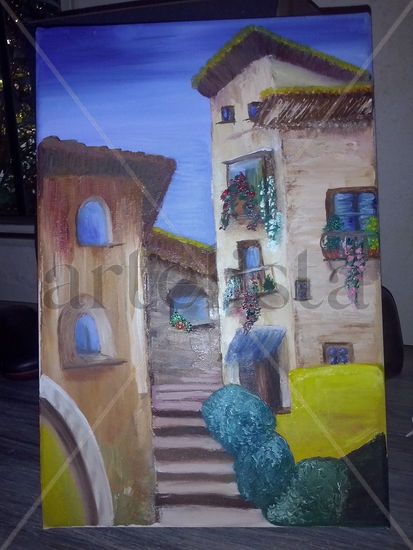 castropignano Oil Canvas Landscaping