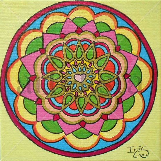 Mandala Marina Acrylic Canvas Others