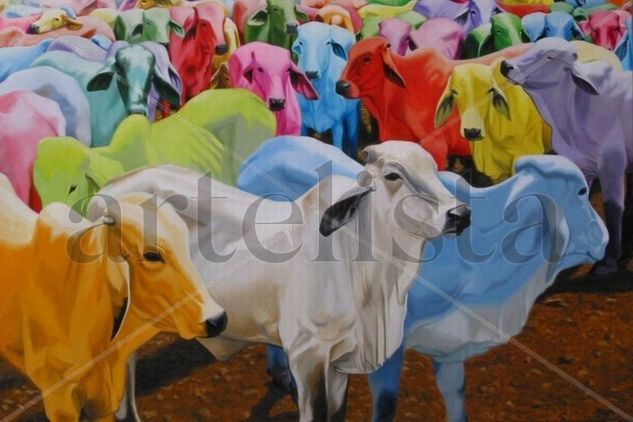 SOBERBIA Oil Textile Animals