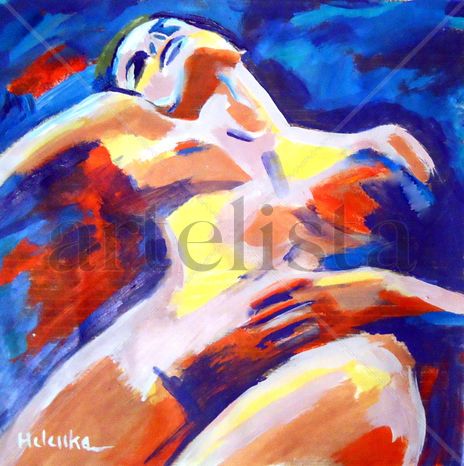 "Restful nude"