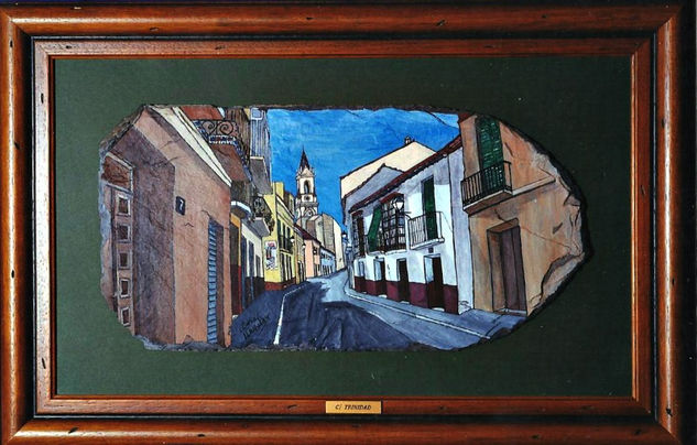 Calle la Trinidad. Málaga Acrylic Others Landscaping