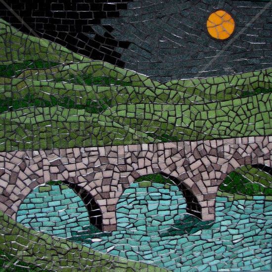 Mosaico "Claro de luna" 