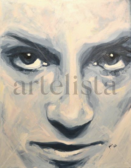 Face Oil Canvas Figure Painting