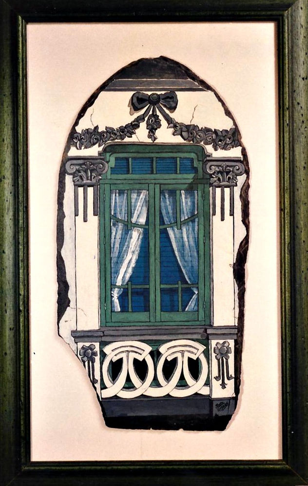 ventana modernista
