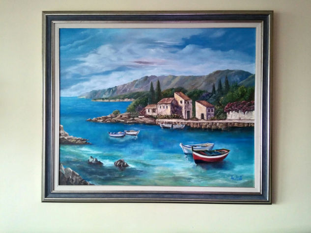 Niza 2 Oil Canvas Marine Painting