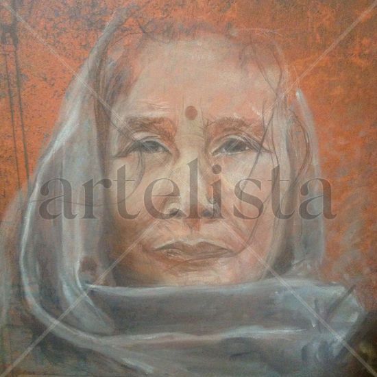 Wisdom. Pastel Papel Retrato