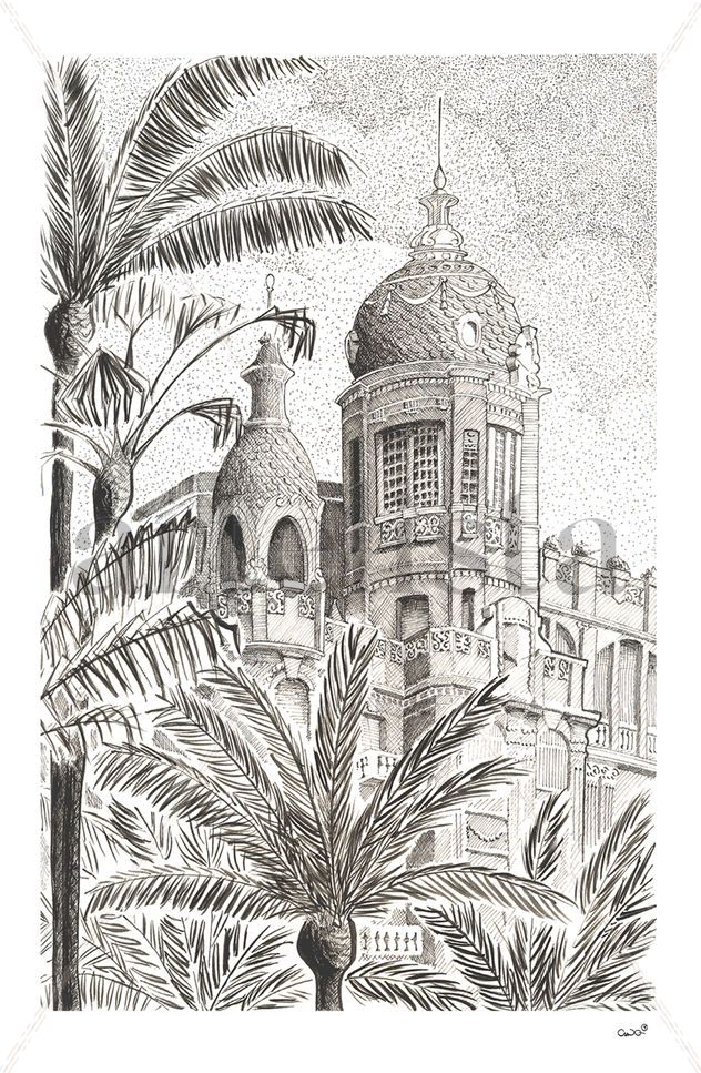 CÚPULA ENTRE PALMERAS