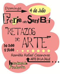 Cartel Retalls d´art