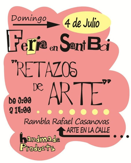 Cartel Retalls d´art 