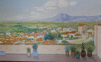 La terraza del pintor