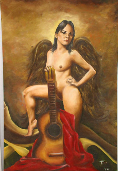 Musa Oil Canvas Nude Paintings