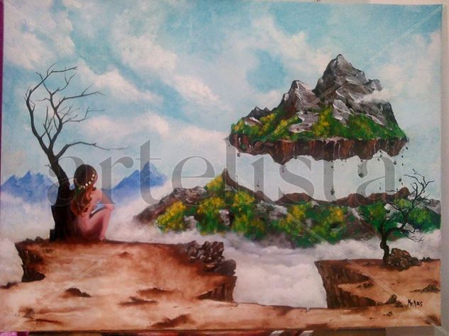 ¨La Fe¨ Acrylic Canvas Landscaping