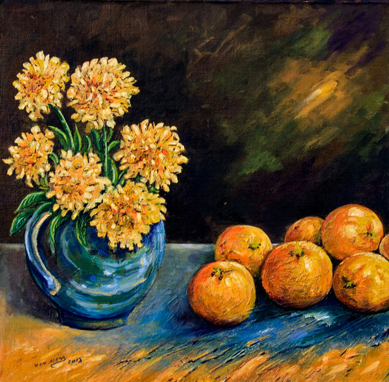 Bodegón Oil Panel Still Life Paintings