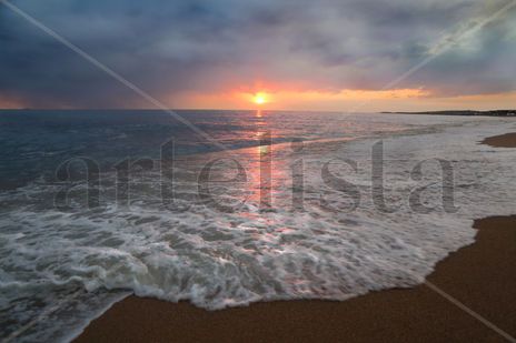 Puesta de Sol en la...