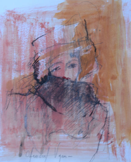 Mujer con sombrero