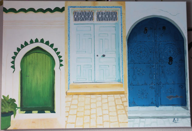 Armonía de puertas árabes