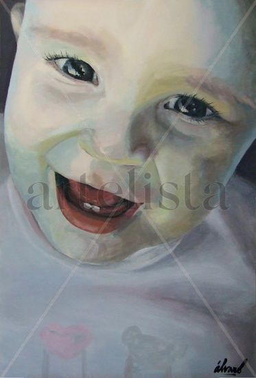 Valeria Acrylic Canvas Portrait