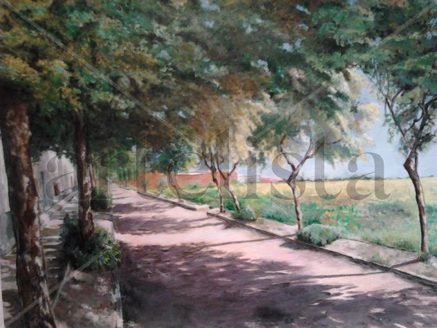 Paseo arbolado