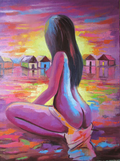 BELEN Oil Canvas Nude Paintings