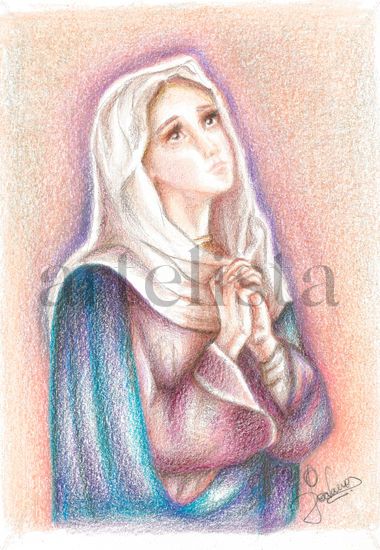 Virgen María Pencil