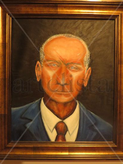 Vicente Oil Canvas Portrait