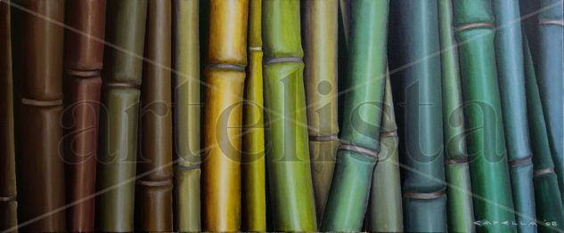 Cañas Acrylic Canvas Still Life Paintings