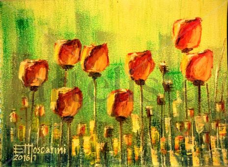 Tulipanes rojos