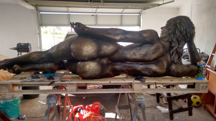Mujer en la playa