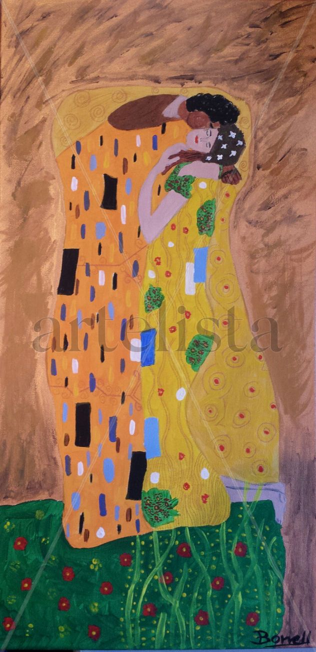 el beso de Klimt