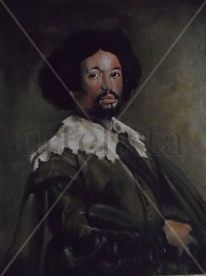 Juan Pareja (copia de Velazquez) Oil Canvas Figure Painting