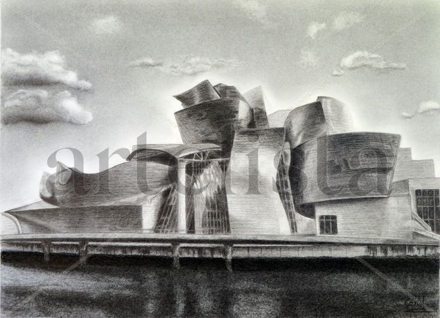 Museo Guggenheim en Bilbao. Guggenheim Museum in Bilbao