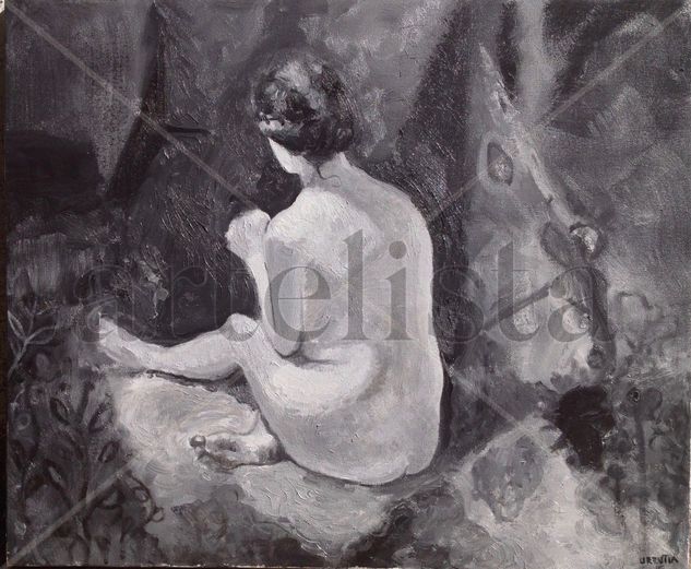 Delirio Oil Canvas Figure Painting