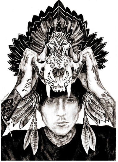 Oliver Sykes Lápiz