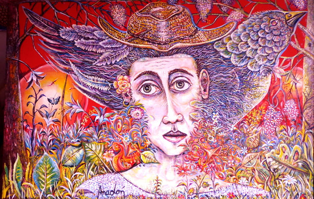 Retrato de un Amigo. SOLD / VENDIDA. Óleo Lienzo Paisaje